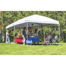 What's included:10 x 20 commercial pop up canopy tent + roller carry bag + 6 sandbags + 4 ropes + 4 stakes + 6 removable side walls(4 x we bought two 10x20 canopies and they are not (repeat, not) waterproof. Portal 10 X 20 Steel Frame Canopy With Bag Bjs Wholesale Club