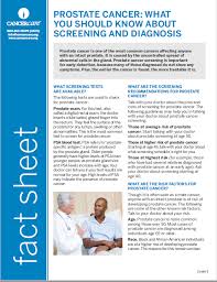 Once a tumor causes your prostate gland to swell, or once cancer spreads beyond your prostate, you may have symptoms including: Prostate Cancer Screening Diagnosis Cancercare