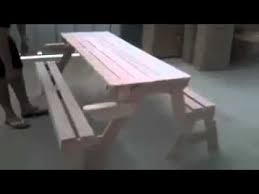 Deep, can also be mounted permanently. 2 In 1 Purpose Dining Table Chair Innovative Furniture Youtube