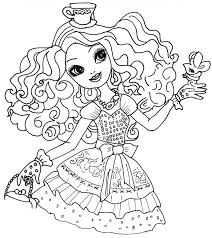 Madeline Hatter Ever After High Coloring Sheet Coloring Pages Ever After High Cartoon Coloring Pages
