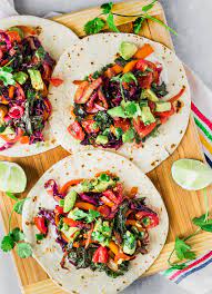 Simple Veggie Tacos Eat Love Namaste Recipe Veggie Tacos Recipes Veggie Tacos Healthy Taco Recipes