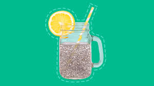 Coconut Water with Chia Seeds
