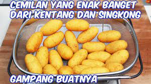 Cemilan Yang Enak Banget Dari Kentang Dan Singkong Gampang Buatnya Enak Banget Untuk Buka Puasa Youtube Cemilan Ide Makanan Kroket