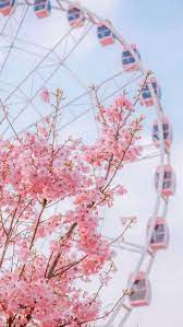 Pin By Magdalena Cizova On My Wallpapers In 2020 Pink Flowers Wallpaper Spring Wallpaper Flower Aesthetic