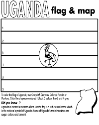All world countries flag coloring pictures. Uganda Coloring Page Crayola Com