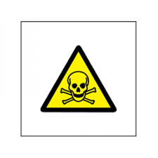 Biohazard symbol, or biological hazard symbol stands for places and material that may contain viruses, harmful bacteria or other living organisms that are a threat to health. Caution Toxic Hazard Symbol Safety Sign Chemical Hazard