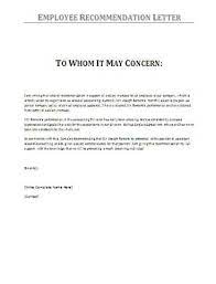 Find letter of recommendation format with sample template. Sample Recommendation Letter For Employee Regularization Sample Within Te Employee Recommendation Letter Writing A Reference Letter Employment Reference Letter