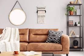 Glass and metallic pieces complement any and all color schemes. How To Lighten Up A Room That Has Dark Leather Furniture Home Decor Bliss