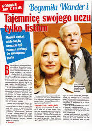 Bogumiła wander przyszła na świat w kaliszu 7 października 1943 roku. Bogumila Wander And Krzysztof Baranowski Dating Gossip News Photos