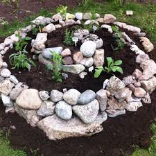 Building A Herb Spiral At Oxford School Herb Spiral Herb Garden Design Landscaping With Rocks