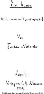 We did not find results for: Ecce Homo Wie Man Wird Was Man Ist