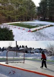 Building your own backyard ice rink has never been easier! Ez Ice Transforms Your Backyard Into An Ice Rink In 60 Minutes Techeblog