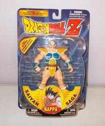 Search our database to find information about the items you have or want. 2000 Dragonball Z Saiyan Saga Nappa Irwin Action Figure Irwin Action Figures Dragon Ball Z Dragon Ball