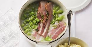 Dicke Bohnen Eintopf Mit Speck Auf Rheinlandische Rezept Rezepte Schweinebauch Dicke Bohnen Eintopf
