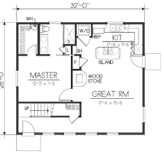 Modern Style House Plan 2 Beds 2 Baths 1146 Sq Ft Plan 100 464 Modern Style House Plans In Law House Basement House Plans