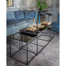 Discover our quality range of coffee tables avaliable in a variety of styles & colours. Notre Monde Rectangle Charcoal Nesting Coffee Table Set 4 Living