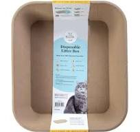 Kitty Sift Sustainable & Disposable Cat Litter Boxes, 3-Pack