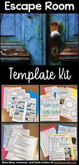 Escape Room And Breakout Box Template Kit Commercial Use Escape Room Breakout Boxes Escape Room Puzzles