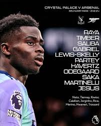 Harvetz in the midfield. This Arteta guy is beginning to lose his sense  walai You have all those CDM available but you opt to start harvetz against  a physical Palace side .