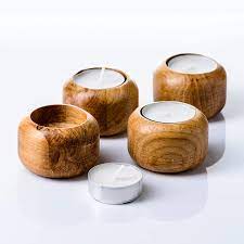 Novica, the impact marketplace, features unique wood candle holders and decorating ideas by talented artisans worldwide. Wooden Candle Holder Set Oak Wood Tea Light Votive Candle Holders Personalized Tealight For Rustic Wedding Birthday Anniversary Buy Wooden Candle Holder Set Oak Wood Tea Light Votive Candle Holders Wooden Personalized