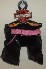Harley Davidson Infant Baby Or Teddy Bear Leather Chaps New Bear Leather Harley Baby Harley Davidson