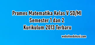 Silabus Matematika Kelas 5 Kurikulum 2013 Tahun 2021 2022 Websiteedukasi Com