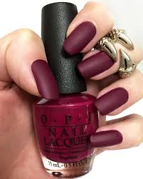 With its sleek finish, it can either be classy and sophisticated or fun and edgy. Pin By Laura On Nail Nagel Burgundy Matte Nails Maroon Nails Burgundy Nails