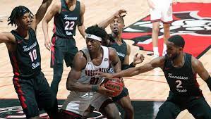 Apsu Men S Basketball Runs Over Tennessee State To Remain Undefeated In Ovc Play Undefeated Mens Basketball Austin Peay State University