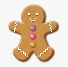 Gingerbread Man Cookie Christmas Festive Food Gingerbread Man Cookie Svg Hd Png Download Kindpng