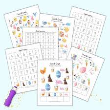 You child could write about what easter means to them. Free Printable Easter Count And Graph Worksheets A No Prep Preschool Math Activity The Artisan Life