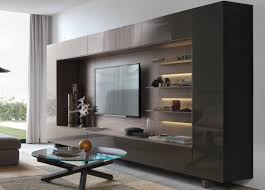 Furnish your home theater or living room with our wall unit entertainment centers. Jesse Open Wall Unit 13 Italian Wall Units At Go Modern Furniture London