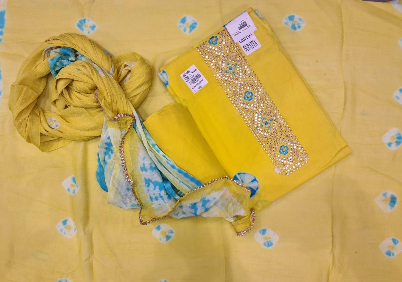 Cotton Embroidered Salwar Suit product image