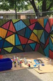 Garden wall painted co dublin paintdex trustedpeople ie. 99 Diy Simple Outdoor Wall Decorations Ideas 99architecture Outdoor Wall Paint Garden Mural Wall Murals Diy