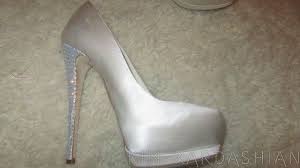 My Gorgeous Wedding Shoes Kim Kardashian Videos Photos And Blog Official We Giuseppe Zanotti Heels Heels Fashion Heels