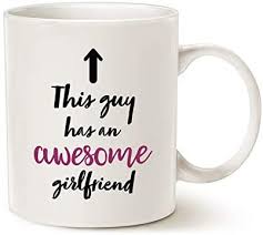 Finding the right gift for that special someone can be a project in and of itself. Mauag Christmas Gifts Funny Boyfriend Coffee Mug This Guy Has An Awesome Girlfriend Best Valentines Day Gifts For Boyfriend Men Present Ideas Cup White 11 Oz Amazon Com Au Kitchen Dining