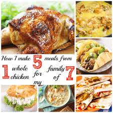 Quick and easy chicken noodle soup. How I Make 5 Meals From One Whole Rotisserie Chicken For My Family Of 7 The Thrifty Couple