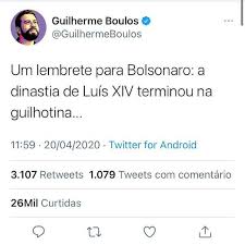 We would like to show you a description here but the site won't allow us. Pf Ve Ameaca De Boulos A Bolsonaro Em Tweet E Abre Investigacao Com Base Na Lei De Seguranca Nacional