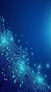 Art Line Circuit Design Wallpaper In Blue Background Art Line Circuit Wallpaper Blue Technology Wallpaper Phone Wallpaper Backgrounds Phone Wallpapers