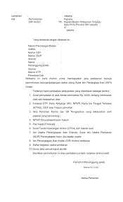 Cara membuat cv surat lamaran kerja. Http Pelayanan Jakarta Go Id Download Dok Perizinan P 20v 4 Pdf