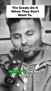 Best advice I ever got? Do the things you don't want to do. It'll make the  wins even bigger. The greats all do it. #MotivationDaily #Inspiration  #SuccessMindset #GrindNeverStops #KeepGoing ...