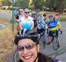Monday morning easy bicycle rides in Boyne City