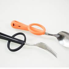 3d printed holder for your own cutlery muscle weakness elderly arthritis デザイン 生活