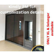 Specification double storey terrace type. Pre Order Custom Made Built In Wardrobe Shopee Malaysia