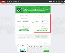 Join A Public League Espn Fan Support