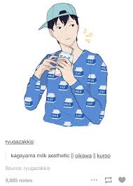 Kageyama Tobio Milk Aesthetic Kageyama Anime Aesthetic Anime