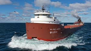 Lake freighters, or lakers, are bulk carrier vessels that ply the great lakes of north america. See The Gorgeous Freighters Of The 2020 Interlake Steamship Calendar Port Of Monroe
