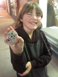 Rock hunting success at the nature park