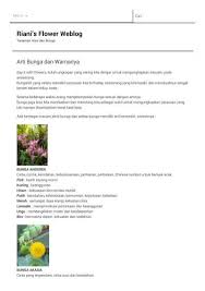 Arti mimpi bunga — menurutparaahli.com. Nama Dan Arti Bunga Dari A Z