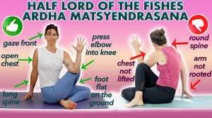 Master Ardha Matsyendrasana Half Lord Of The Fishes Pose Fish Pose Poses Yoga Poses
