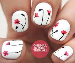 Maybe you would like to learn more about one of these? One Nail To Rule Them All White Poppies Inspired By Ane Li Sharingtheloveforaneli